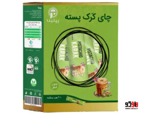 کرک پسته زعفرانی